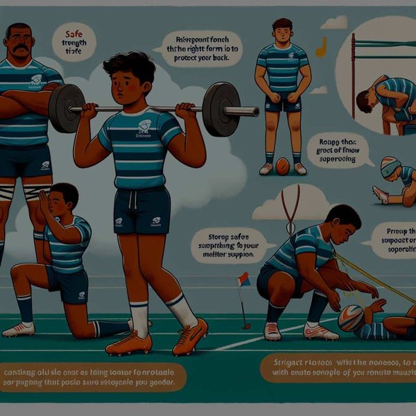 How to Approach Strength Training for Adolescent Rugby Players Safely?